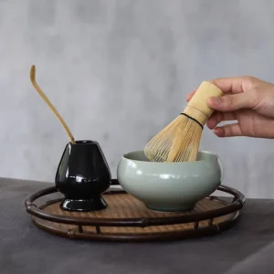 complete 11oz traditional matcha tea bowl set with all tools included